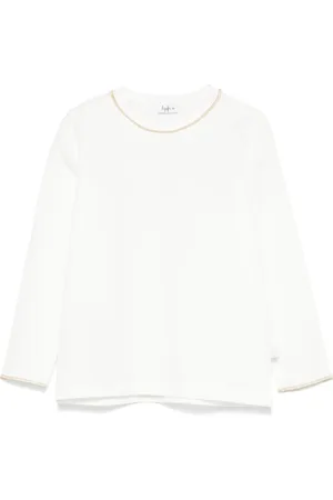 Il gufo Playera con detalle de lúrex