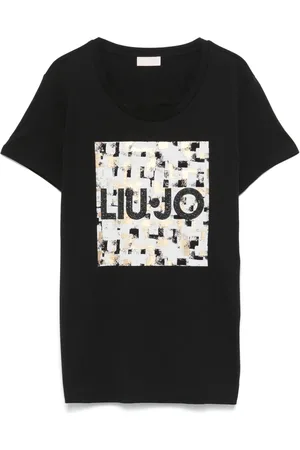 Liu Jo Playera con logo estampado