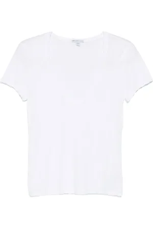 James Perse Playera con textura slub