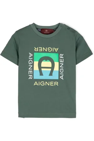 Aigner Playera con logo estampado