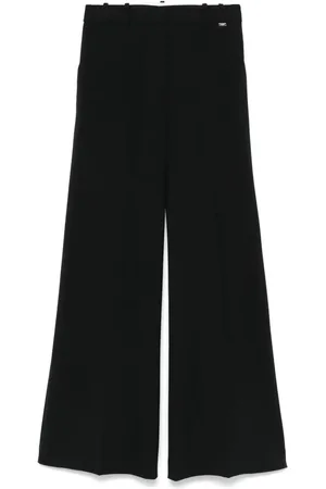 Kaos Pantalones palazzo con placa del logo