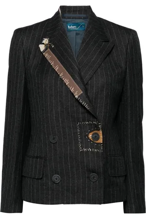 Kolor Blazer con motivo de rayas diplomáticas