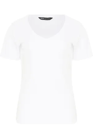 Uma Raquel Davidowicz Playera con cuello en V