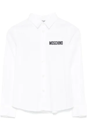 Moschino Camisa con logo bordado