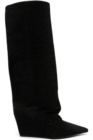 vic matiè Botas con apliques y tacón de 100mm