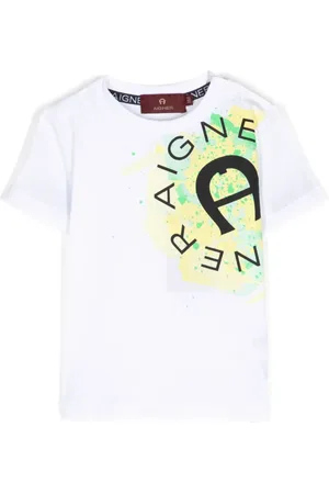 Aigner Playera con estampado gráfico