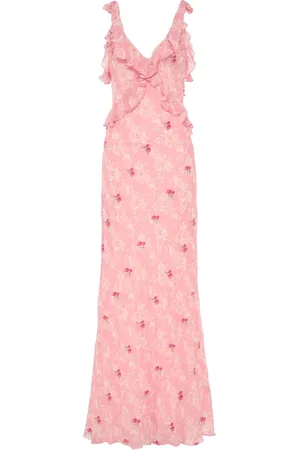 LOVESHACKFANCY Vestido largo Orcene