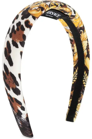 VERSACE Diadema con animal print