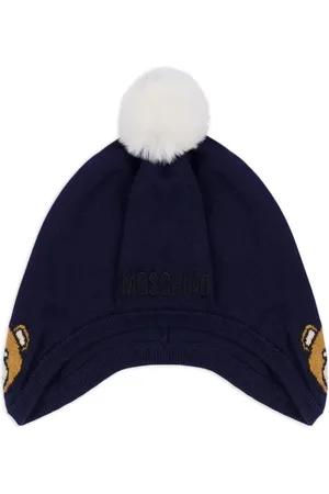 Moschino Gorro con motivo Teddy Bear