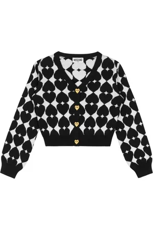 Moschino Cárdigan con corazón bordado