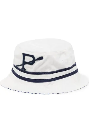 Ralph Lauren Gorro de pescador con parche del logo