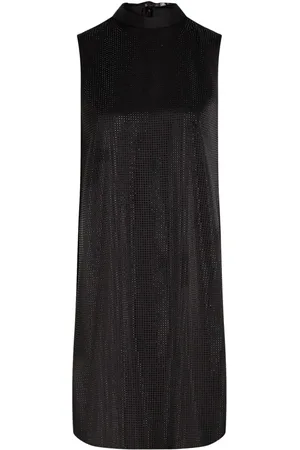 Karl Lagerfeld Vestido recto con detalles de strass