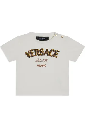 VERSACE Playera con logo estampado