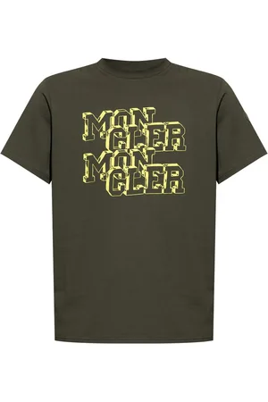 Moncler Playera con logo estampado