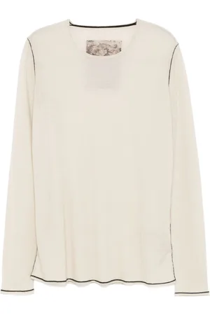 ZIGGY CHEN Playera con costuras en relieve