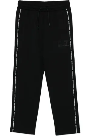 EA7 Pants con franja del logo