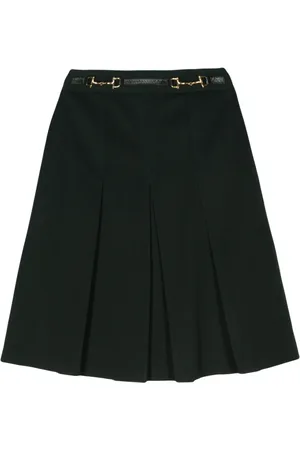 Céline Falda plisada Horsebit 1970