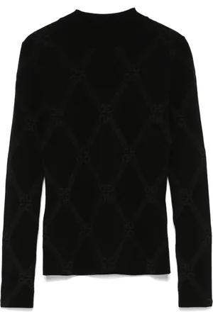 HUGO BOSS Suéter con logo en jacquard