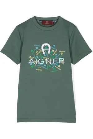Aigner Playera con logo bordado
