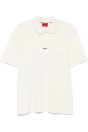 HUGO BOSS Playera tipo polo con letras del logo