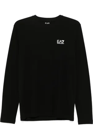 EA7 Playera con logo estampado