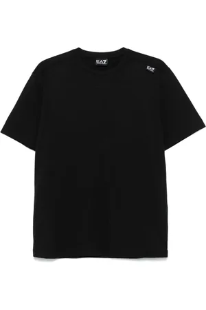 EA7 Playera con logo estampado