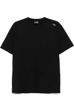 EA7 Playera con logo estampado