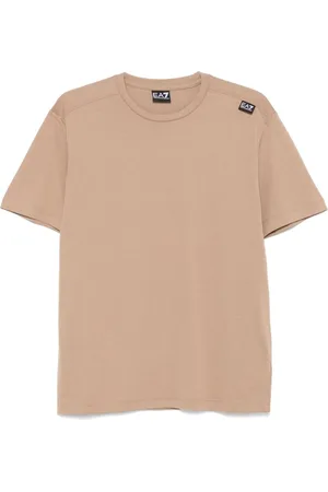EA7 Playera con logo estampado