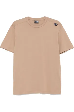 EA7 Playera con logo estampado