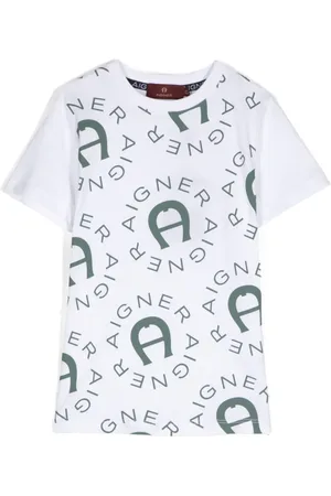 Aigner Playera con logo estampado