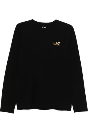 EA7 Playera con logo estampado