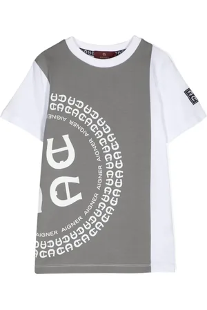 Aigner Playera con logo estampado