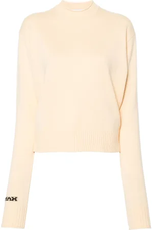 Max Mara Suéter con logo en jacquard