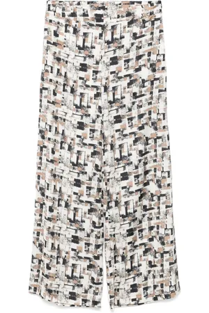 Liu Jo Pantalones palazzo con estampado geométrico