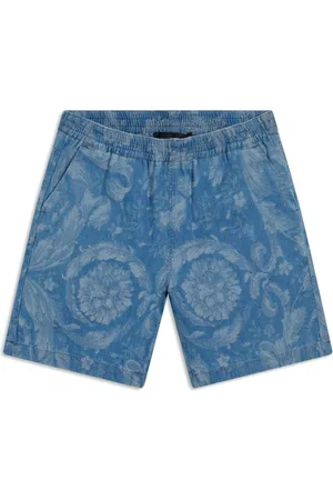VERSACE Shorts con estampado Barocco