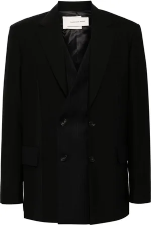 Feng Chen Wang Blazer de vestir plisado