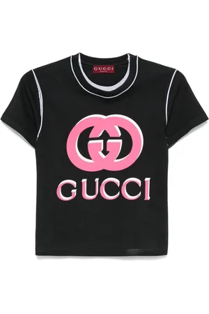 Gucci Playera con logo G entrelazado