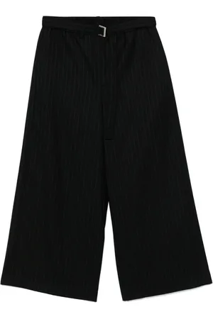 SACAI Pantalones con motivo de rayas diplomáticas
