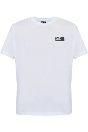 EA7 Playera con logo estampado