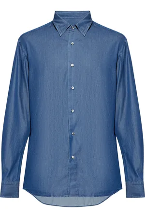 BRIONI Camisa de mezclilla