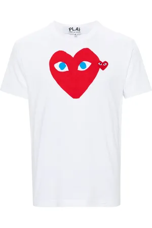 Comme des Garçons Playera con parche del logo