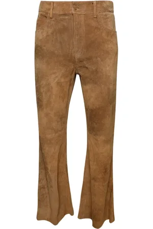 Marni Pantalones de gamuza anchos