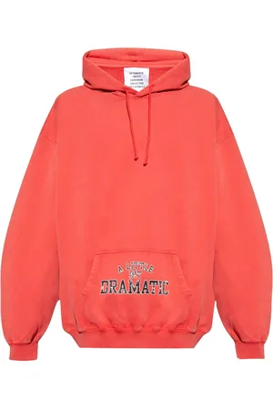 Vetements Hoodie con eslogan estampado