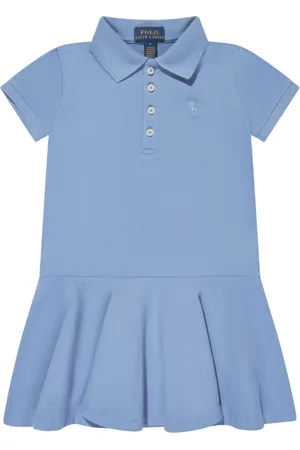 Ralph Lauren Vestido estilo playera tipo polo con logo bordado
