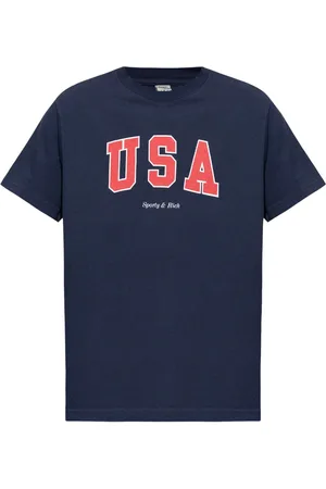 Sporty & Rich Playera cuello redondo