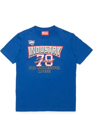 Diesel Playera con eslogan estampado
