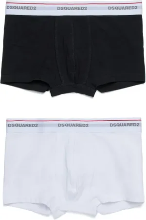Dsquared2 Set de dos bóxeres con logo en la pretina
