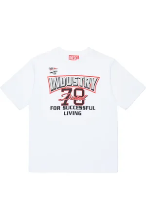 Diesel Playera con eslogan estampado