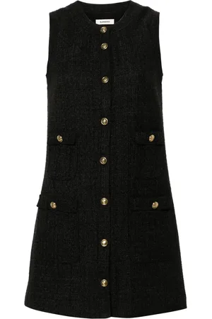 Sandro Vestido con botones en relieve