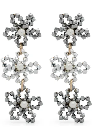 ROSANTICA Aretes con motivo floral